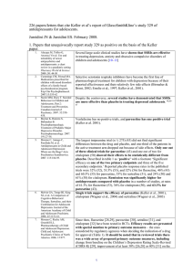 Appendix 7 Analysis of 220 papers/letters that cite the Keller paper