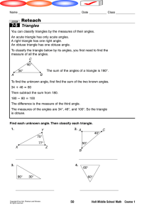 Triangles - Scarsdale Schools