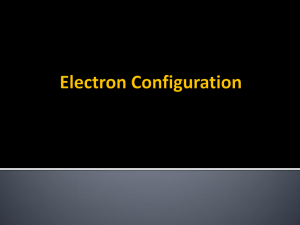 Electron Configuration