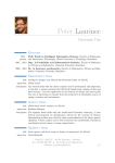 CV - Peter Laurinec