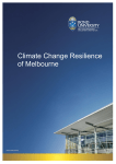 Case Study: Climate Change Resilience of Melbourne