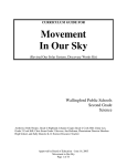 Movement In Our Sky - Wallingford Public Schools