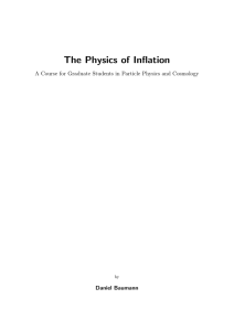 The Physics of Inflation