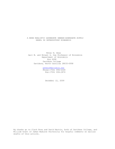 Abstract for AEA Meetings 1997 - American Economic Association