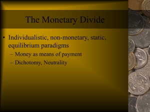 Monetary Economics after Wicksell