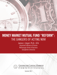 money market mutual fund “reform”
