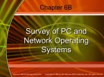 Survey of PC and Network Operating Systems