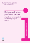 Eating Well When You Have Cancer
