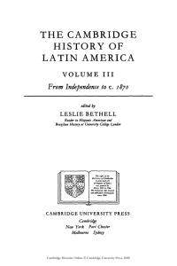 the cambridge history of latin america