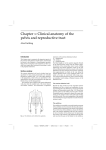 Chapter 1: Clinical anatomy of the pelvis and reproductive tract