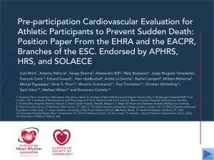 Slideset - European Society of Cardiology