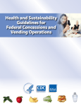 Health and Sustainability Guidelines for Federal Concessions