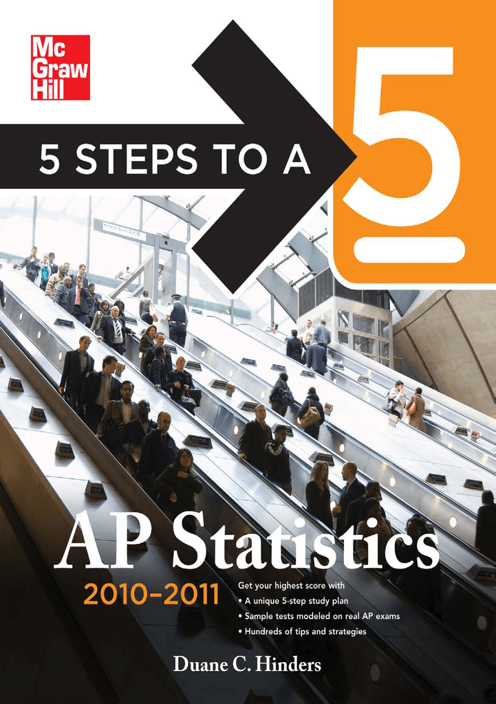 McGraw Hill - 5 Steps to a 5 AP Statistics, 2010