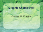 Unit 15 Organic Chemistry Notes
