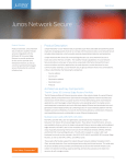 Junos Network Secure