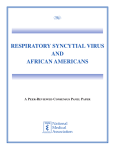 respiratory syncytial virus and african americans