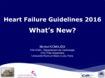 ESC Guidelines on Heart Failure