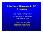 Infectious Diseases in NC Overview