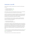 Introduction to Java ME