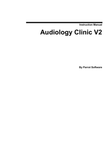 Audiology Clinic V2