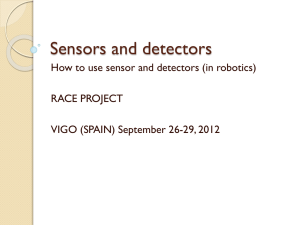 Sensors and detectors RACE