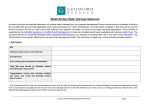 Surface Water Drainage Statement