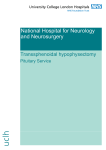 What is a transsphenoidal hypophysectomy?