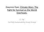 Gwynne Dyer, Climate Wars: The Fight for Survival as the World