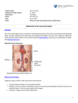 Abdominal Aortic Aneurysm Repair