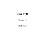 Chap 14: Protection