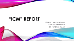 *ICM* Report