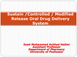 6Control Drug Delivery System
