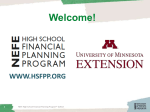 HSFPP Presentation - University of Minnesota Extension