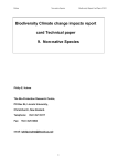 Biodiversity Climate change impacts report card Technical paper 9