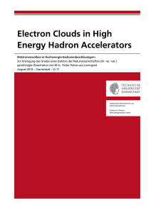 Electron Clouds in High Energy Hadron Accelerators