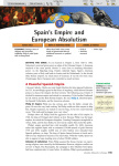 Spain`s Empire and European Absolutism