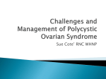 Polycystic Ovarian Syndrome