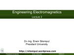 Vector Field, Electric Field Intensity - Erwin Sitompul