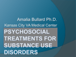 Psychosocial Treatments for Substance Use