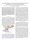 II. Fast Cell Site Selection - Communications and signal processing