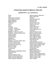 Lab 5 - The Structural Basis of Medical Practice