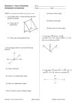 Introduction to Geometry