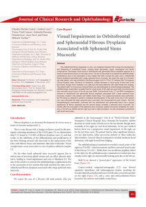 Visual Impairment in Orbitofrontal and Sphenoidal