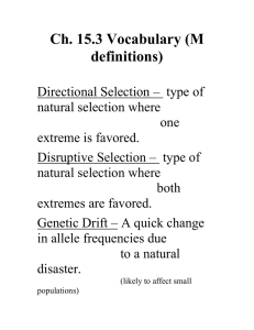 Ch 15.3 m definitions