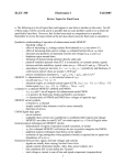 review for elec 105 midterm exam #1 (fall 2001)