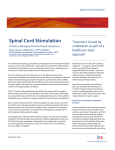 Spinal Cord Stimulation - International Neuromodulation Society