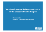 Vaccine-Preventable Disease Control in the Western Pacific Region