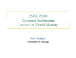 Virtual Memory - classes.cs.uchicago.edu
