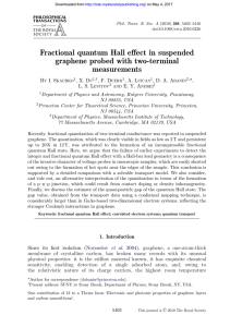 Fractional quantum Hall effect in suspended graphene probed with