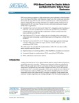 FPGA-Based Control for Electric Vehicle and Hybrid Electric